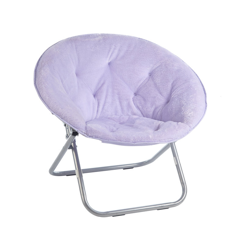 Orren Ellis Mjollnir Faux Fur Adult Size Papasan Chair Wayfair